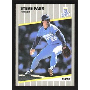 1989 Fleer #281 Steve Farr