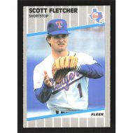 1989 Fleer #518 Scott Fletcher