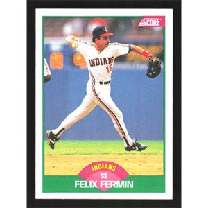1989 Score Rookie/Traded #78T Felix Fermin