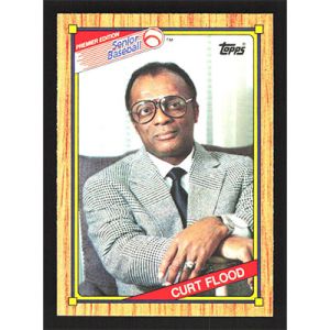 1989 Topps Senior League #100 Curt Flood