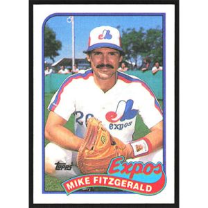 1989 Topps #23 Mike Fitzgerald