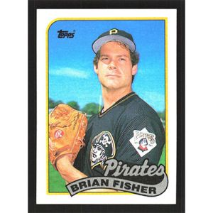 1989 Topps #423 Brian Fisher