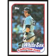 1989 Topps #695 Carlton Fisk