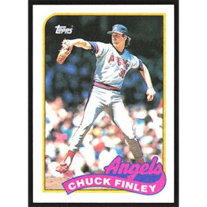 1989 Topps #708 Chuck Finley