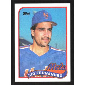 1989 Topps #790 Sid Fernandez