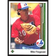1989 Upper Deck #133 Mike Fitzgerald