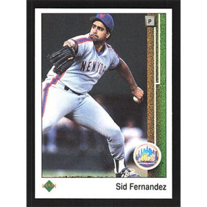 1989 Upper Deck #168 Sid Fernandez