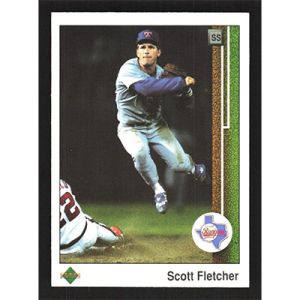 1989 Upper Deck #420 Scott Fletcher