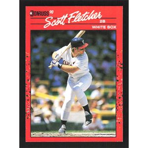 1990 Donruss #455 Scott Fletcher