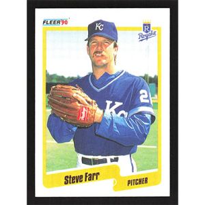 1990 Fleer #107 Steve Farr
