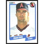 1990 Fleer #132 Chuck Finley