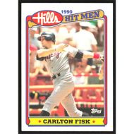 1990 Topps Hills Hit Men #29 Carlton Fisk
