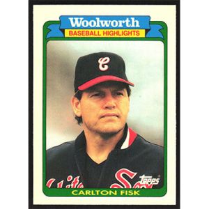 1990 Woolworth's Topps #13 Carlton Fisk