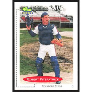 1991 Classic/Best #254 Robert Fitzpatrick