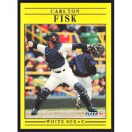 1991 Fleer #118 Carlton Fisk