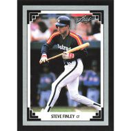 1991 Leaf #231 Steve Finley