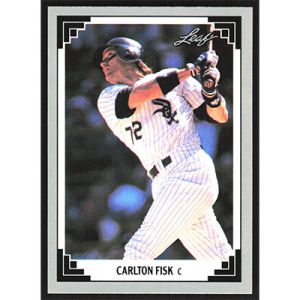 1991 Leaf #384 Carlton Fisk