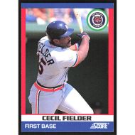 1991 Score 100 Superstars #88 Cecil Fielder