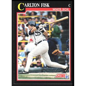 1991 Score #265 Carlton Fisk