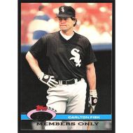 1991 Stadium Club Members Only #NNO Carlton Fisk