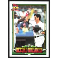 1991 Topps #3 Carlton Fisk Record Breaker