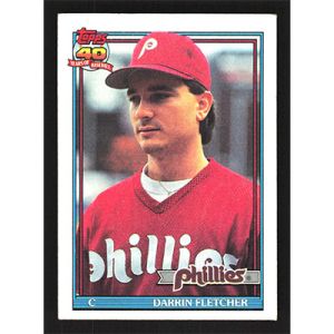1991 Topps #9 Darrin Fletcher
