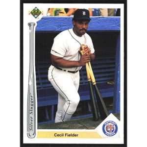 1991 Upper Deck Silver Sluggers #SS12 Cecil Fielder