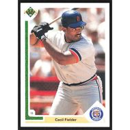 1991 Upper Deck #244 Cecil Fielder