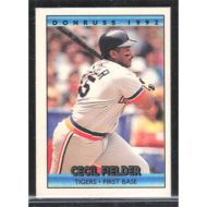 1992 Donruss Cracker Jack I #22 Cecil Fielder