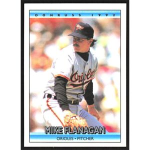 1992 Donruss #196 Mike Flanagan