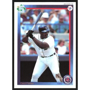1992 High 5 Decals Prototype #NNO Cecil Fielder