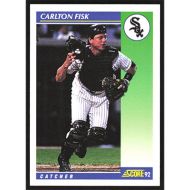1992 Score #72 Carlton Fisk