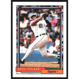 1992 Topps #425 Cecil Fielder