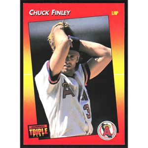 1992 Triple Play #91 Chuck Finley