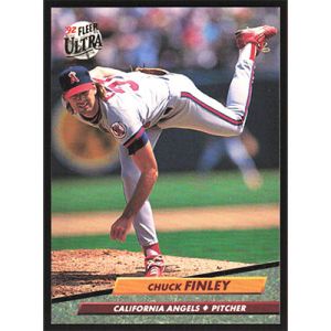 1992 Ultra #25 Chuck Finley