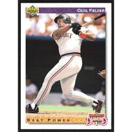 1992 Upper Deck #647 Cecil Fielder Diamond Skills