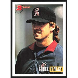 1993 Bowman #385 Chuck Finley