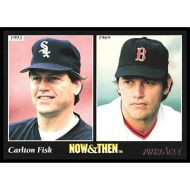 1993 Pinnacle #475 Carlton Fisk Now & Then