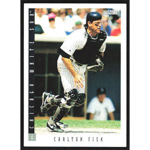 1993 Score #579 Carlton Fisk