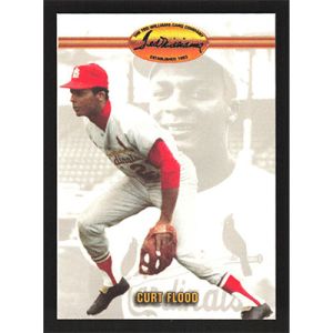 1993 Ted Williams #88 Curt Flood