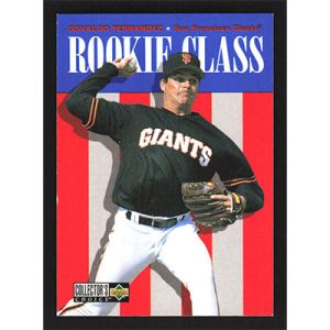 1996 Collector's Choice #424 Osvaldo Fernandez Rookie Class