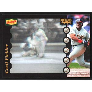 1996 Denny's Holograms #18 Cecil Fielder