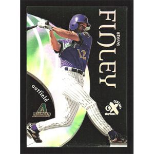 1999 SkyBox E-X Century #59 Steve Finley
