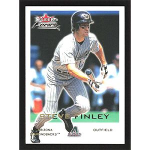 2001 Fleer Focus #60 Steve Finley