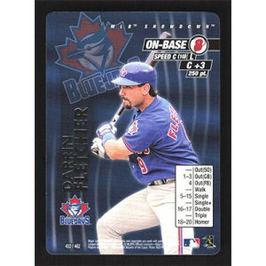 2001 MLB Showdown Unlimited #452 Darrin Fletcher