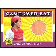 2001 Upper Deck Decade 1970's Game Bat #B-CF Carlton Fisk