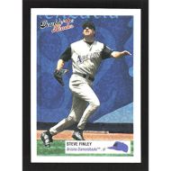 2003 Fleer Double Header #5 Steve Finley