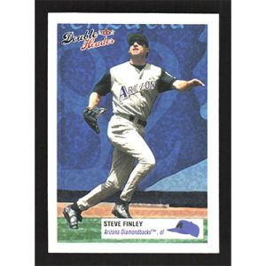 2003 Fleer Double Header #5 Steve Finley