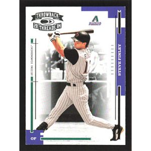 2004 Throwback Threads #14 Steve Finley