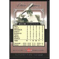 2005 Classic Clippings Official Box Score #7 Carlton Fisk